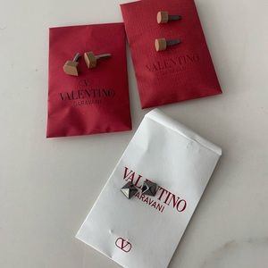 SOLD Valentino Extra Rockstuds & Heeltaps